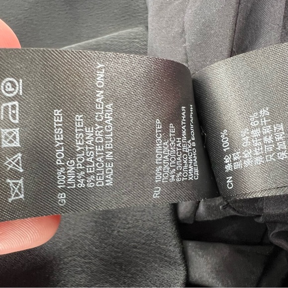 Reiss Exposed Seam Taylee Dress with zipped sleeve, Size - Picture 10 of 11